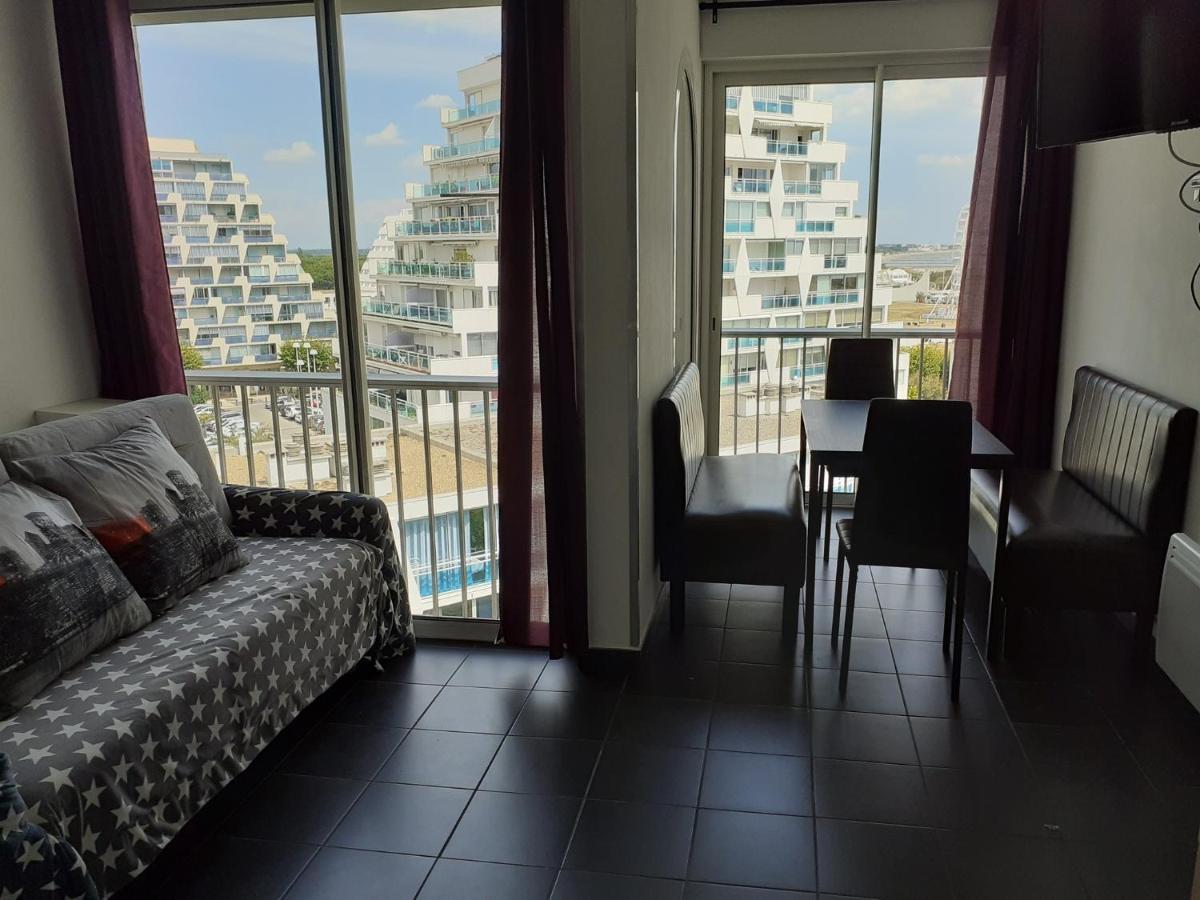Grand Studio Avec Vue Mer A La Grande Motte - Clim Wifi Eksteriør billede