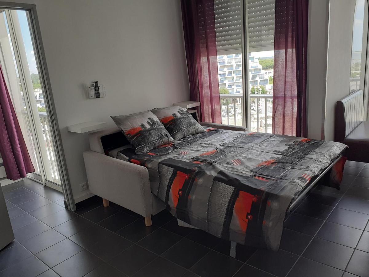 Grand Studio Avec Vue Mer A La Grande Motte - Clim Wifi Eksteriør billede