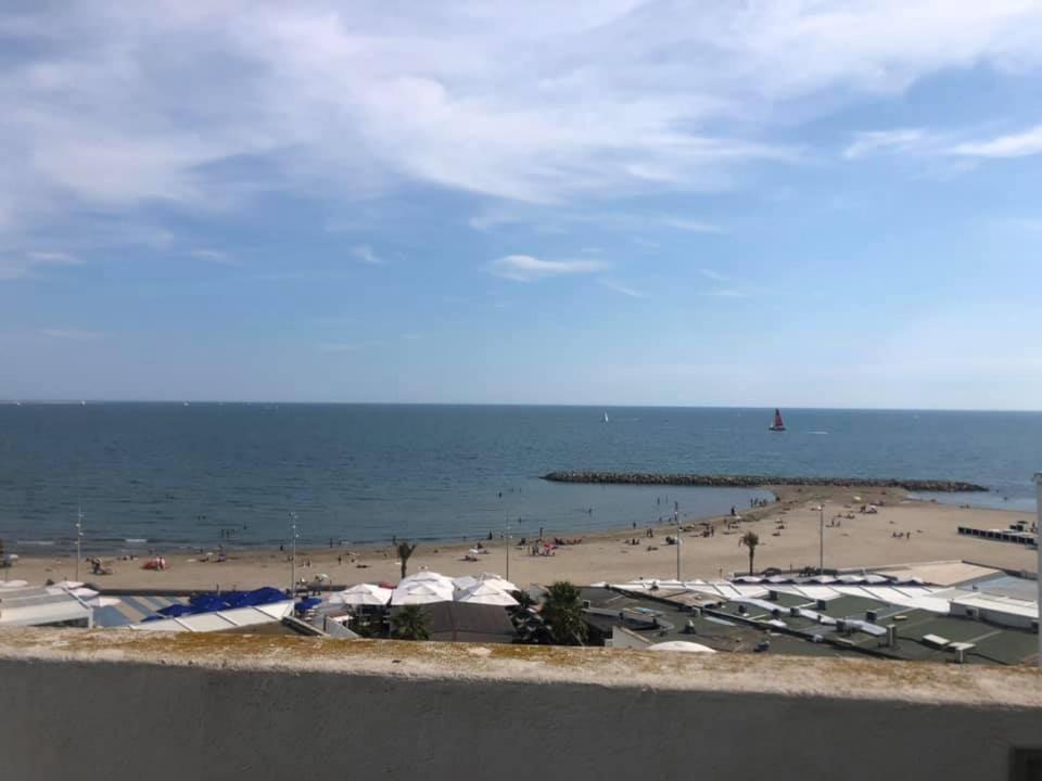 Grand Studio Avec Vue Mer A La Grande Motte - Clim Wifi Eksteriør billede